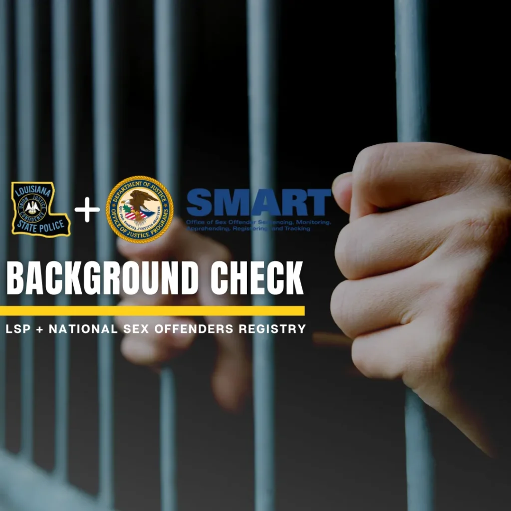 background check (lsp/nsor)